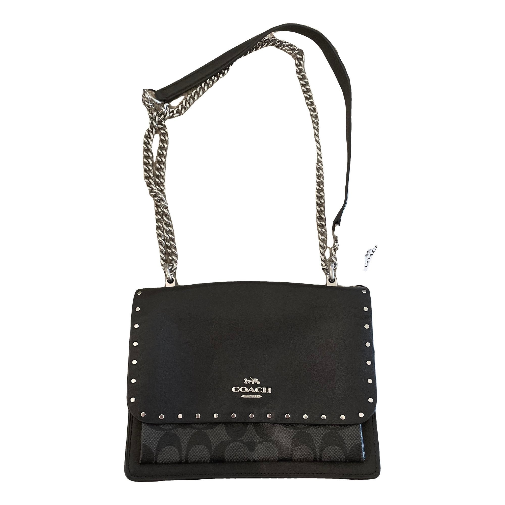 Leather crossbody bag