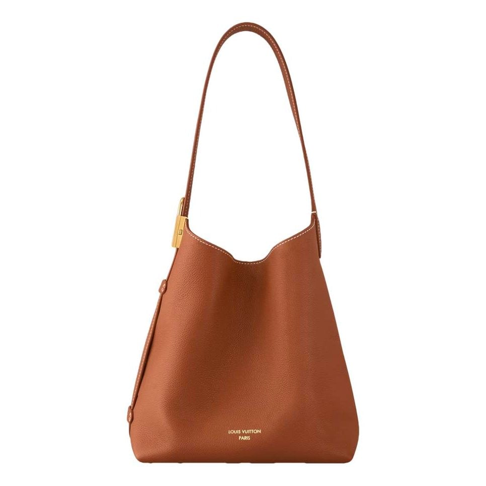 Low Key Hobo leather handbag