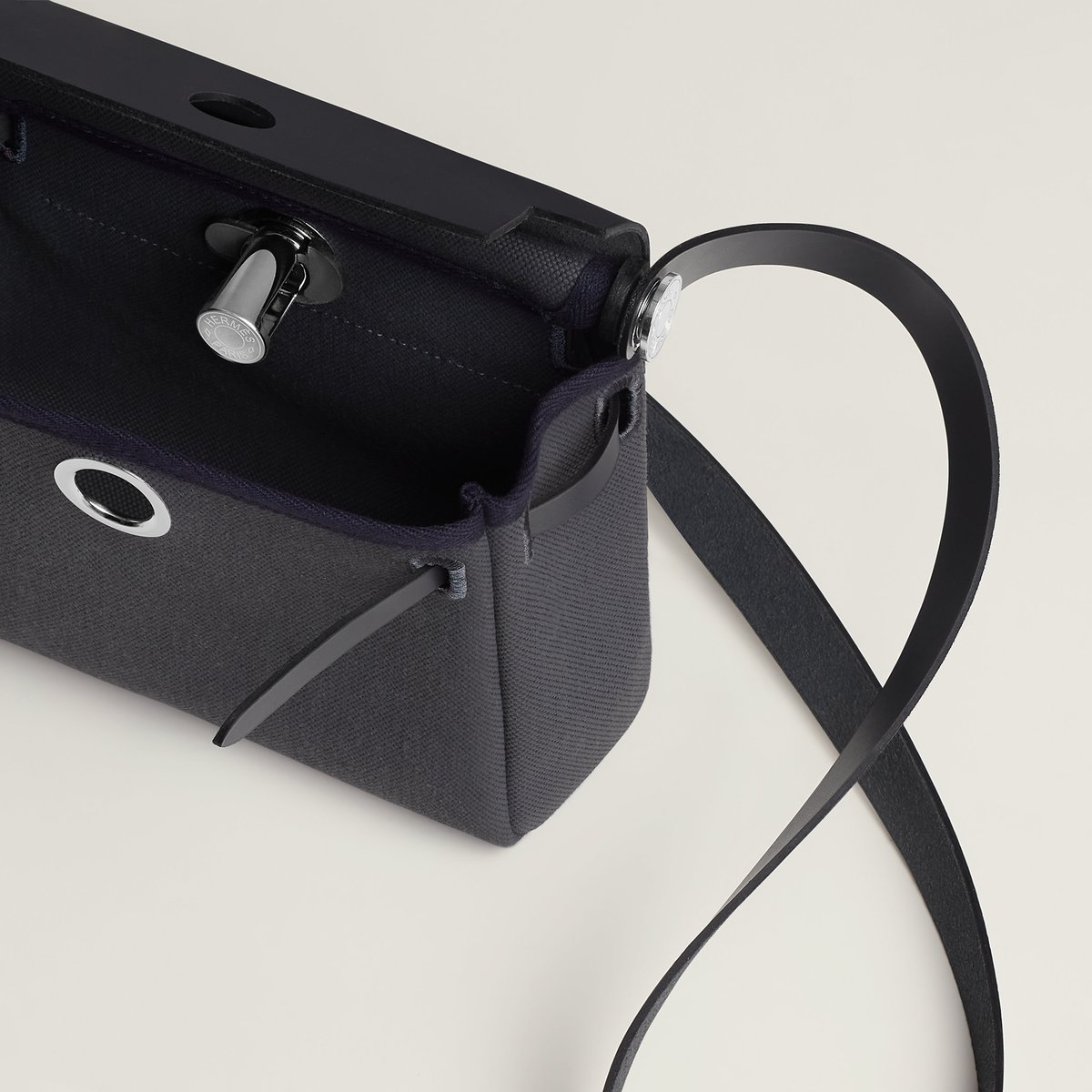 Ardoise Bolso Herbag Zip 20 Retourné