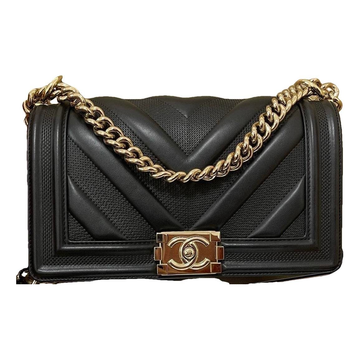 Boy leather crossbody bag