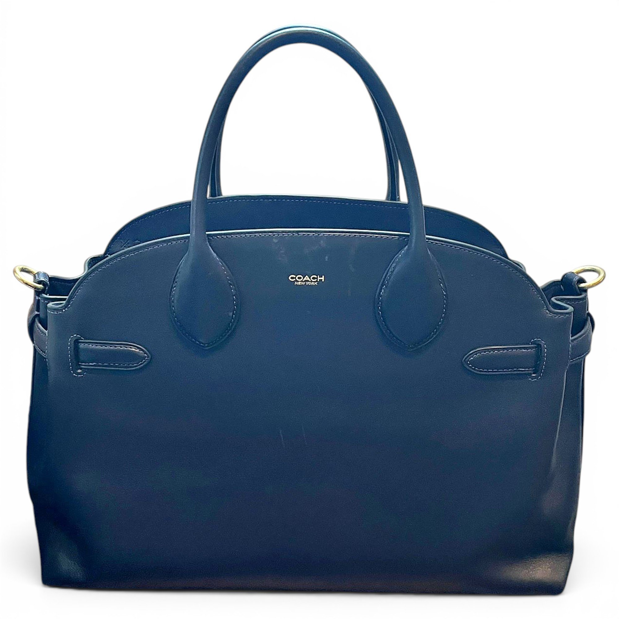 Leather tote