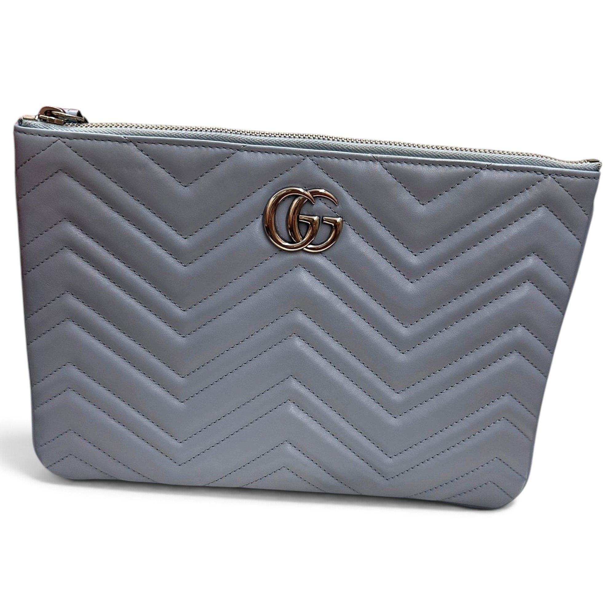 Marmont leather clutch bag