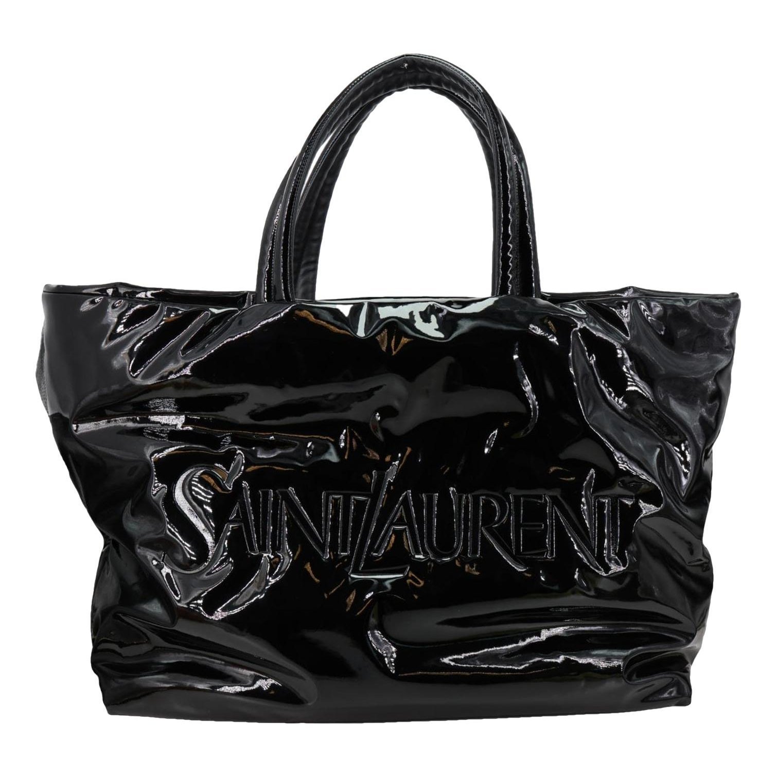 Leather tote