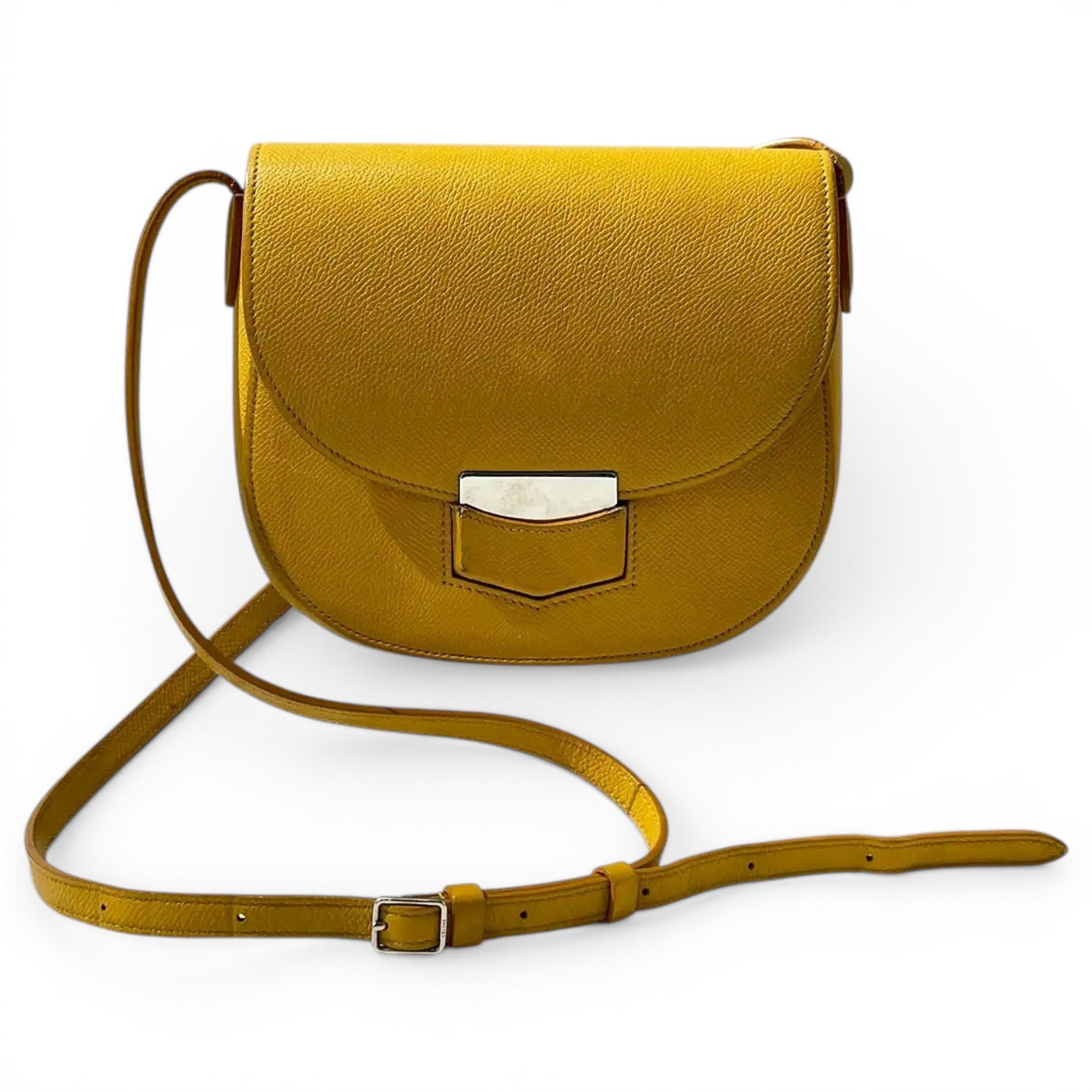 Trotteur leather crossbody bag