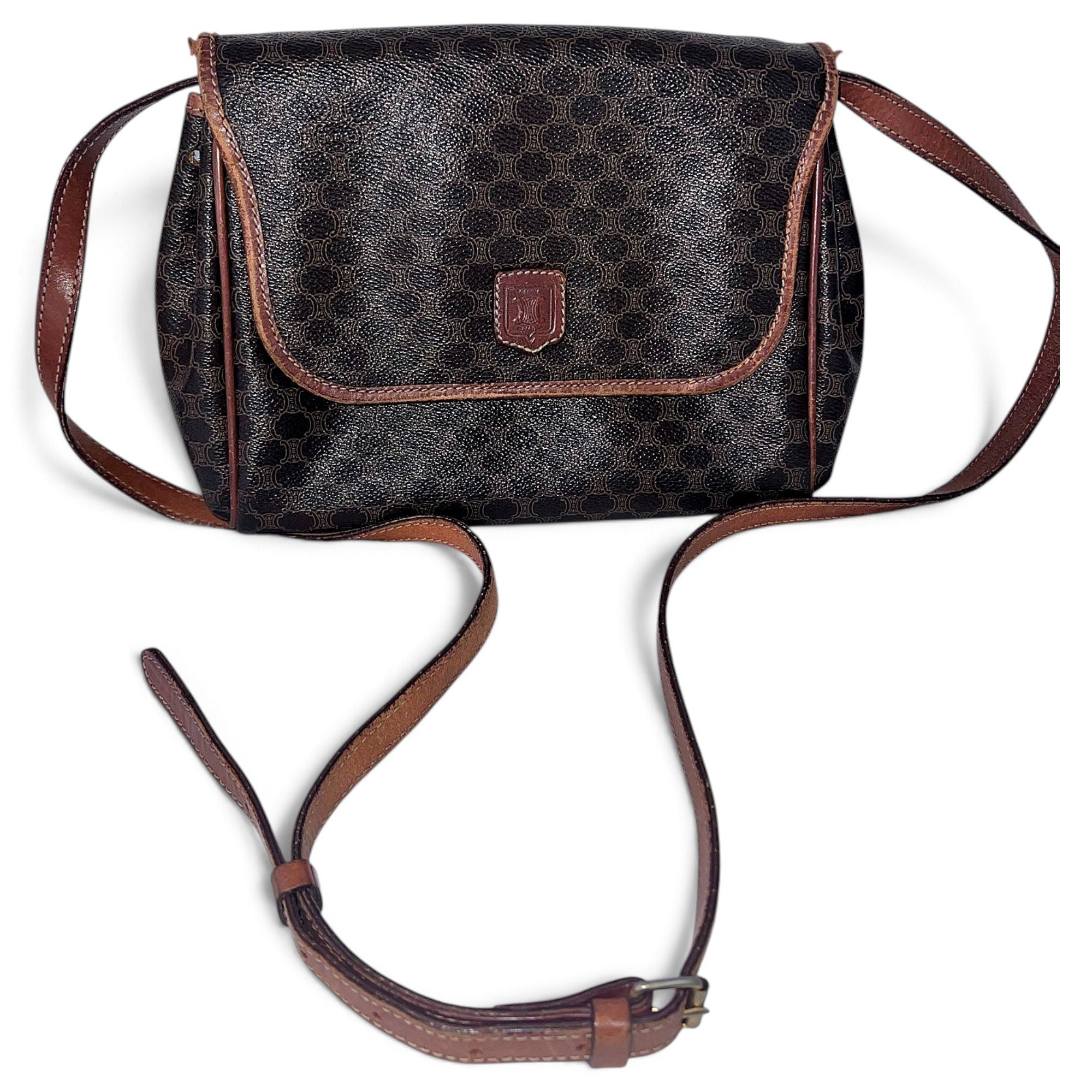 Leather crossbody bag