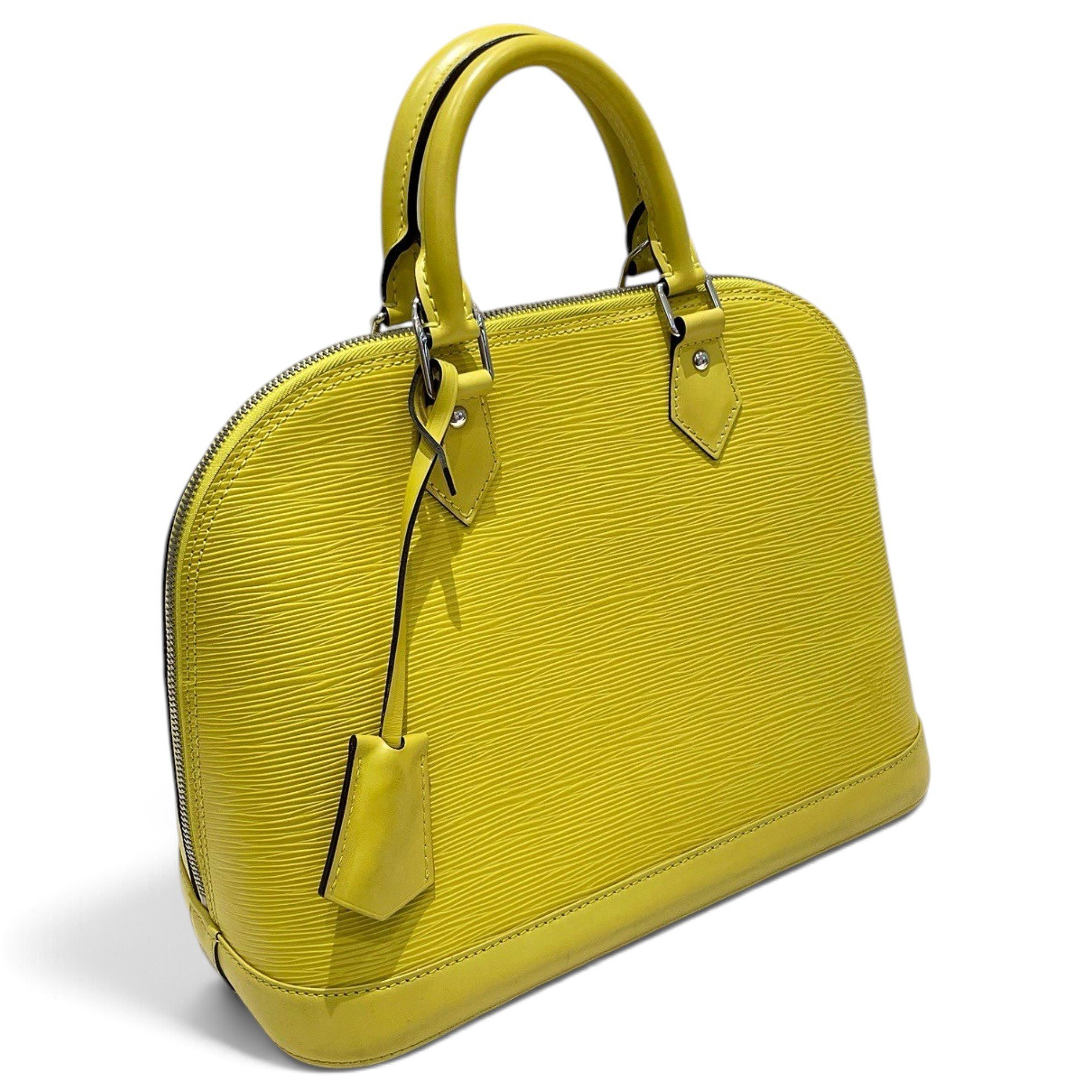 Alma leather handbag