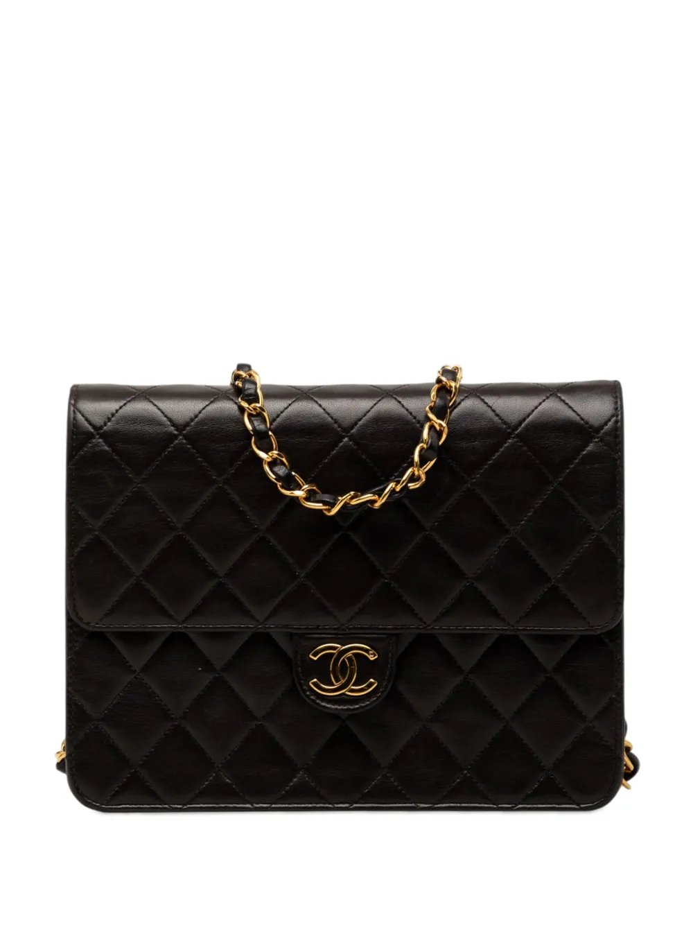 1994-1996 Small CC Quilted Lambskin Single Flap crossbody bag