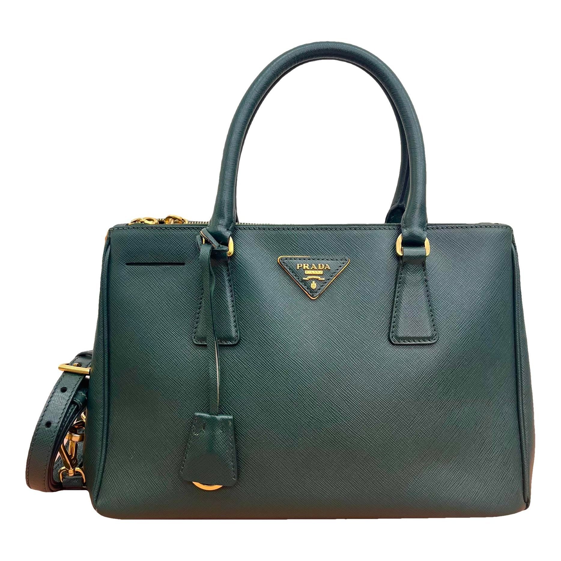 Galleria leather handbag