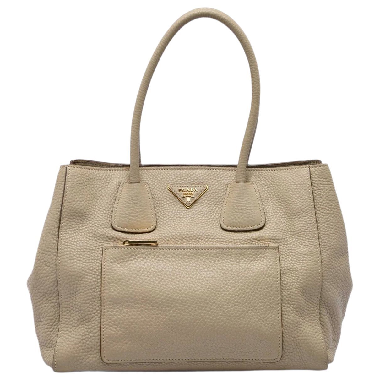 Prada Pocket leather satchel