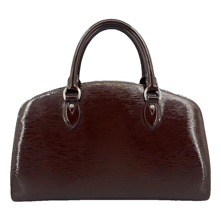 Jasmin patent leather handbag