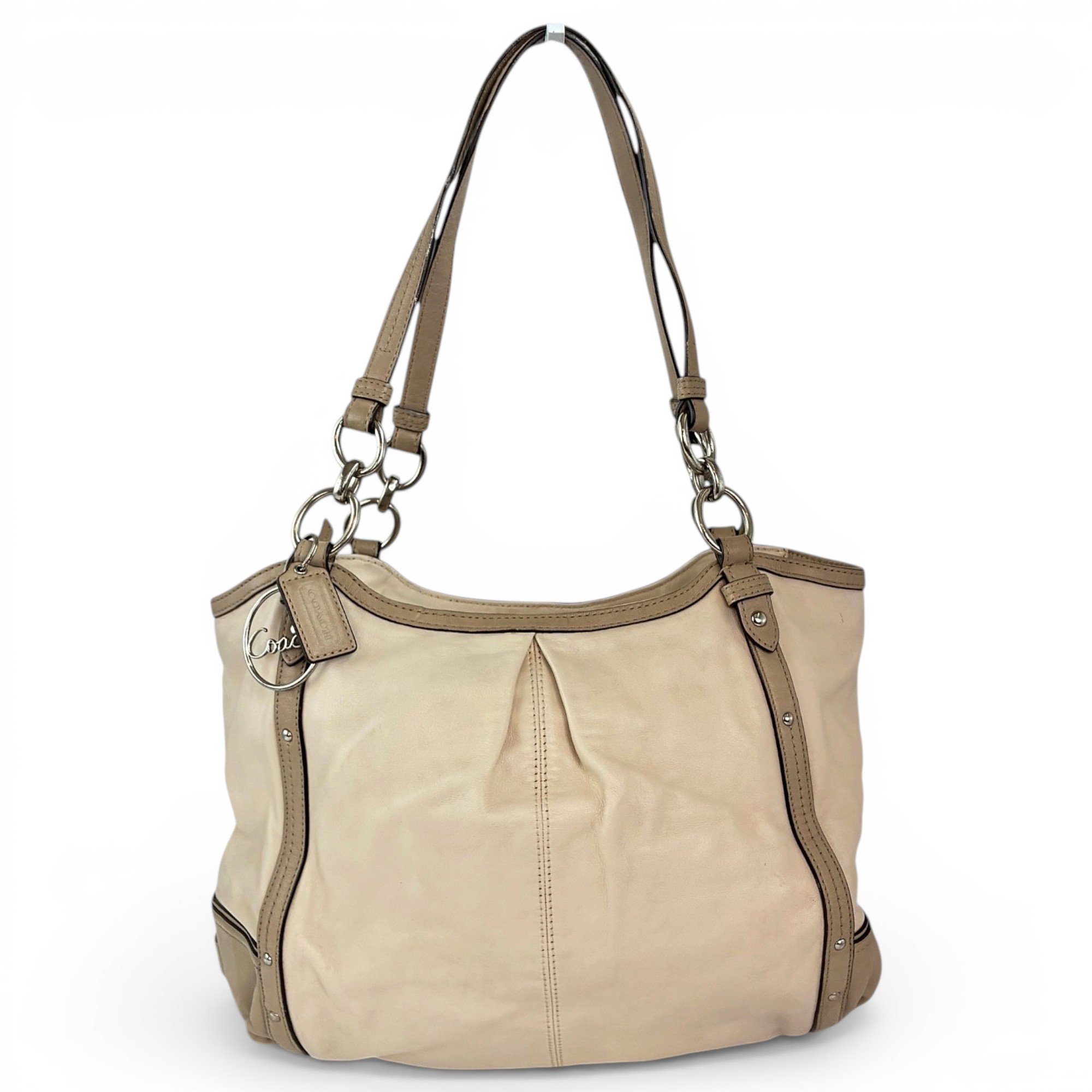 Leather handbag