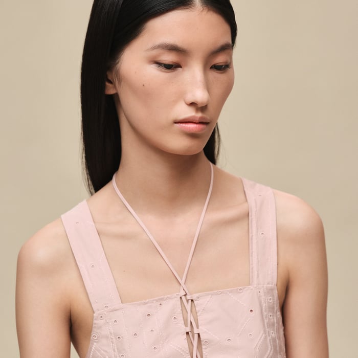 Rose Palomino Embroidered Bra