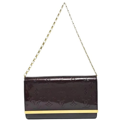 Ana patent leather handbag