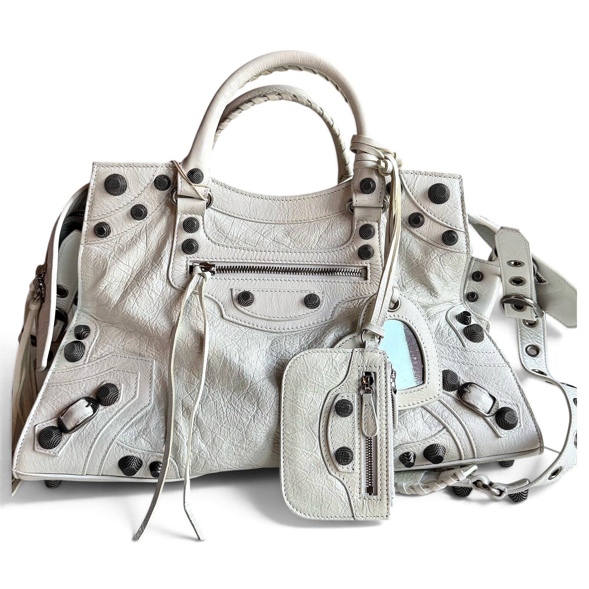 Neo Cagole City leather handbag