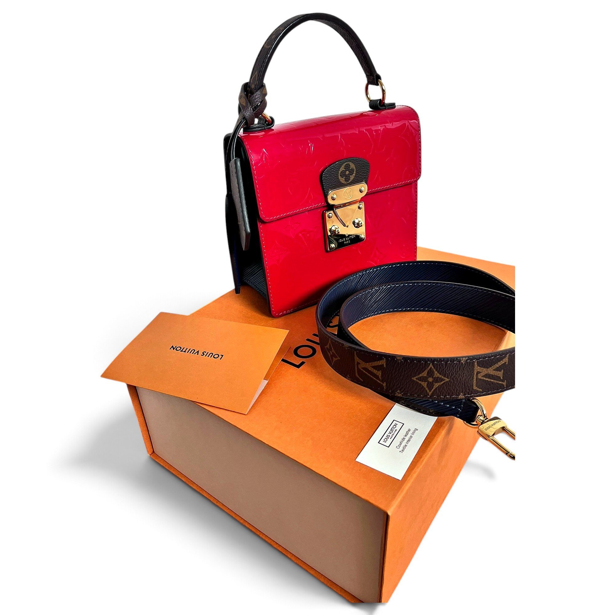 Spring street leather handbag
