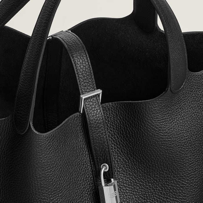 Noir Picotin Lock 26 Bag