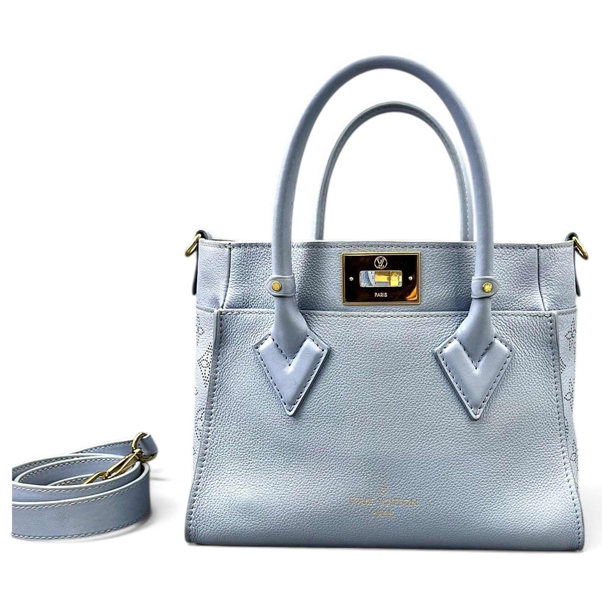 Leather tote