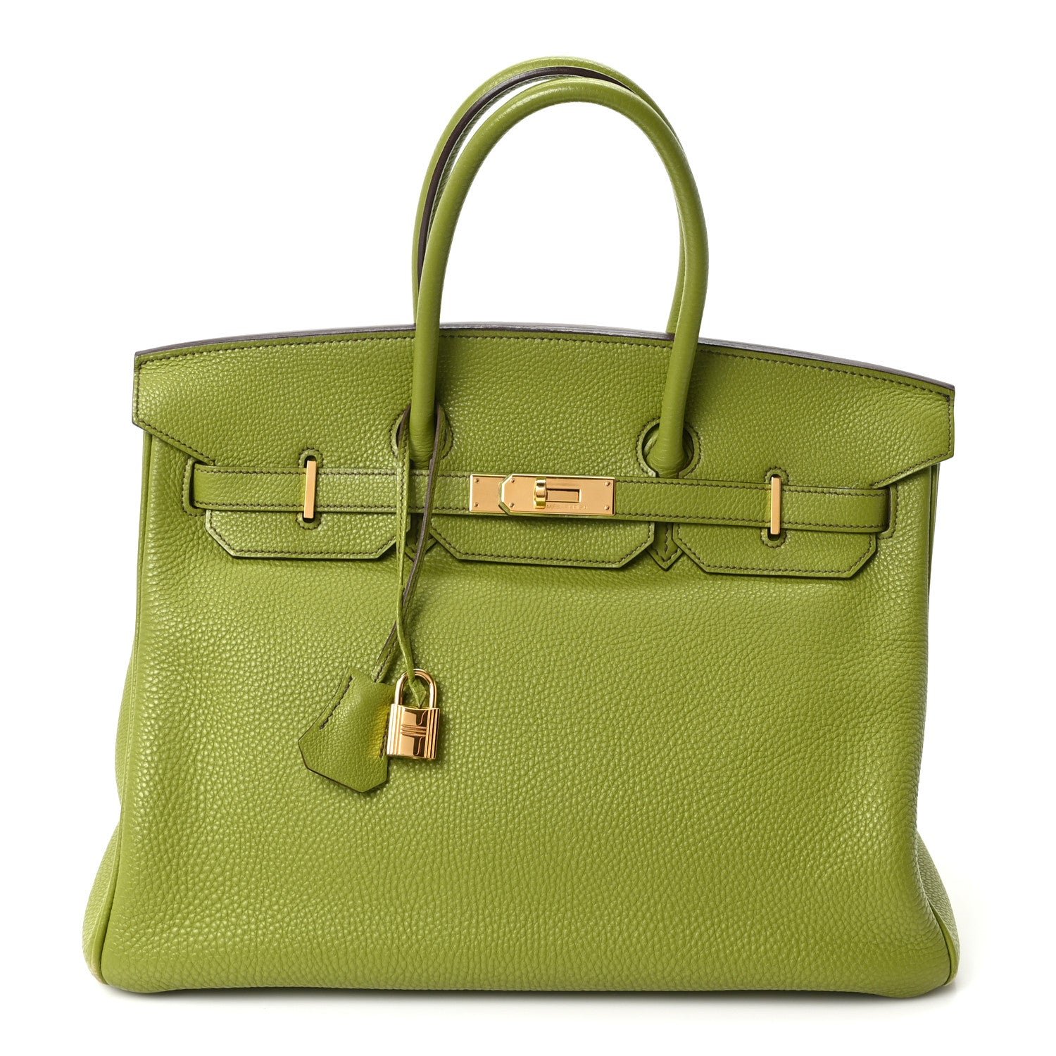 Hermes Togo Birkin 35 Vert Anis