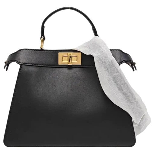 Peekaboo leather handbag