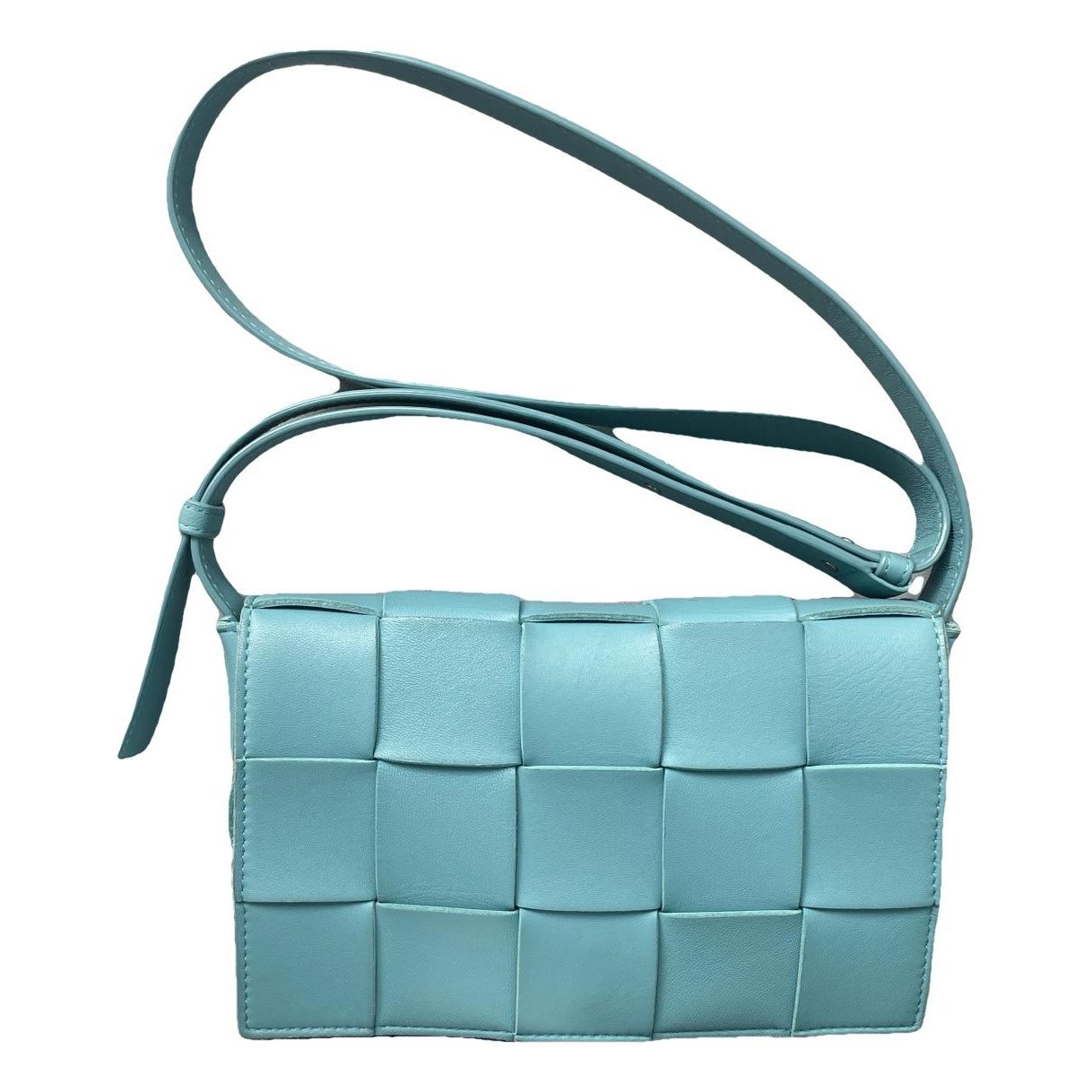 Cassette leather handbag