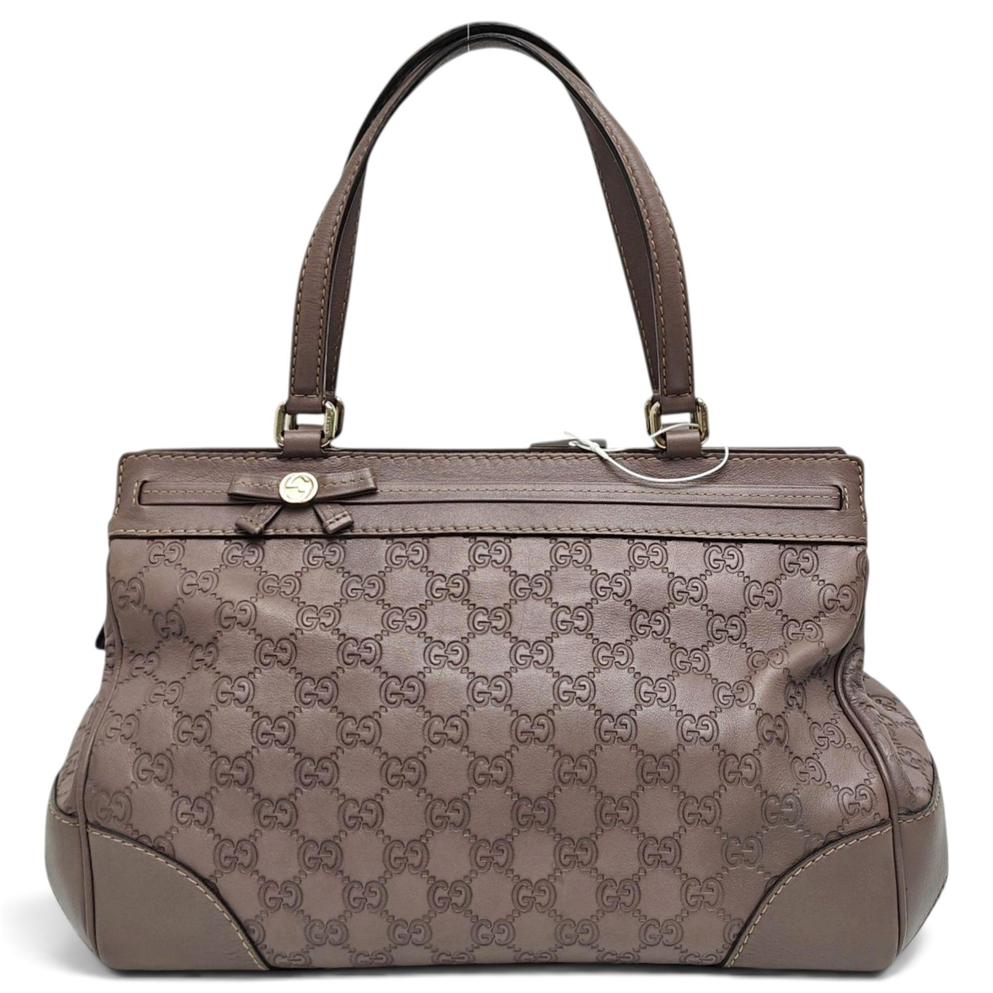Leather handbag