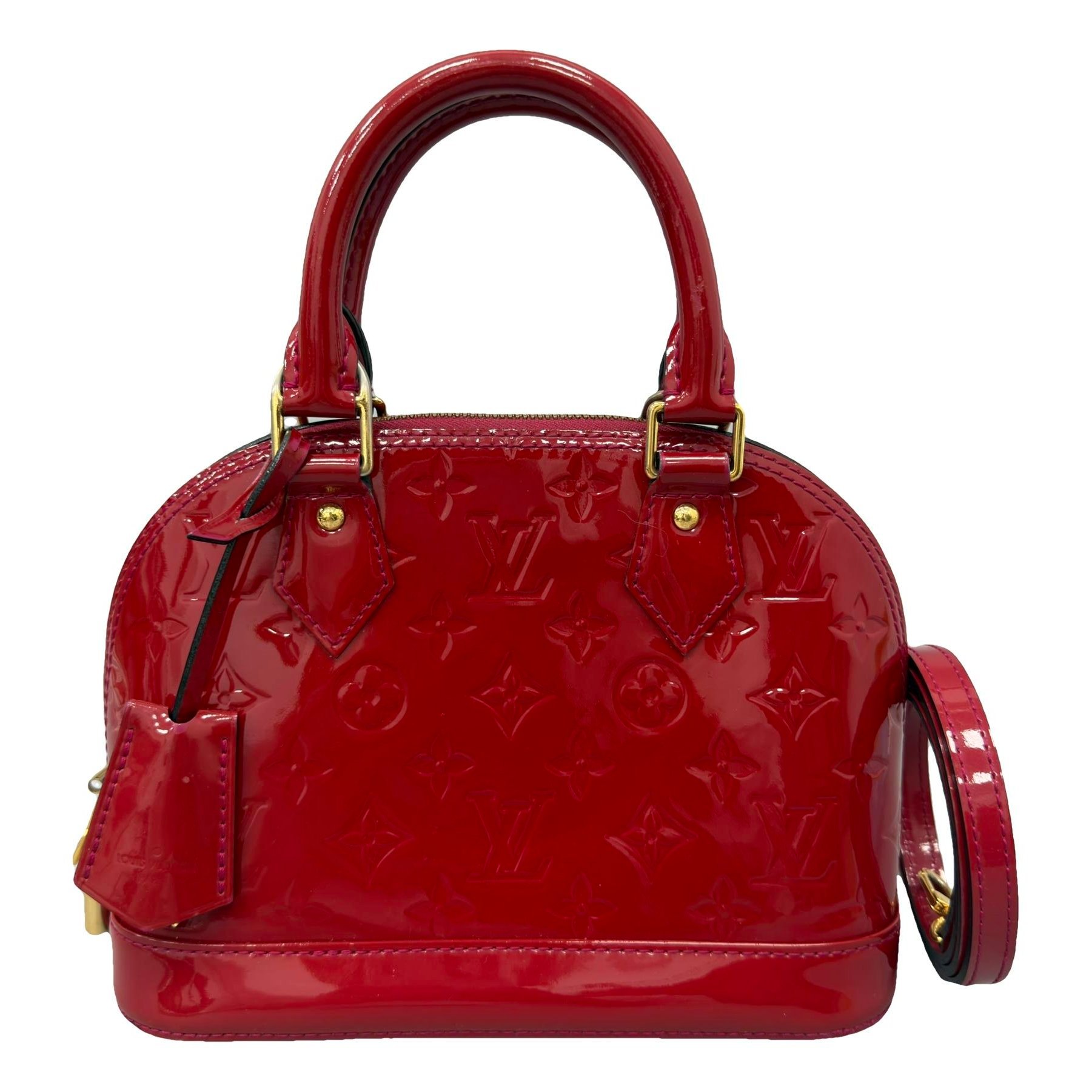 Alma BB patent leather handbag