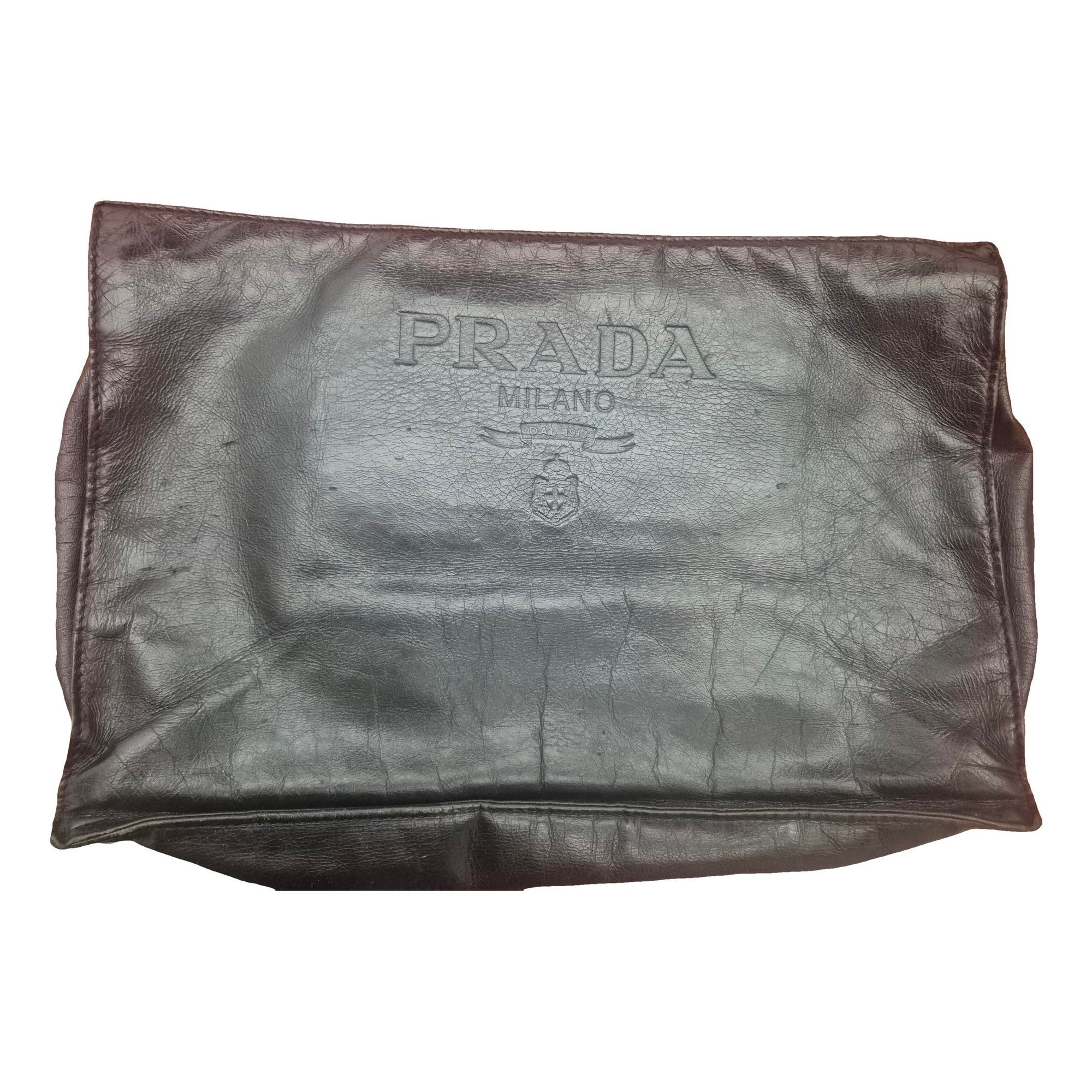 Leather handbag