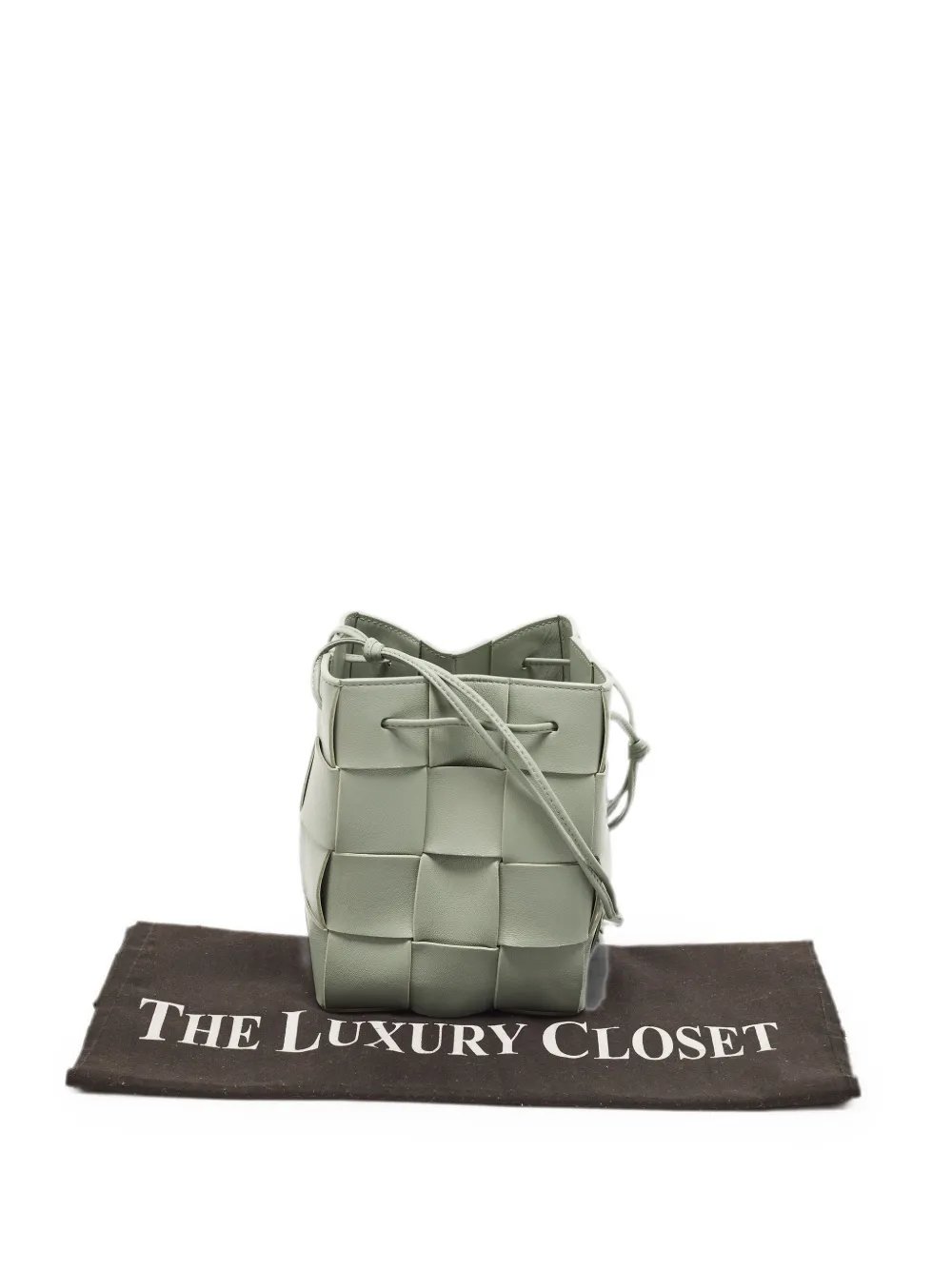 Bottega Veneta small Cassette intrecciato bucket bag