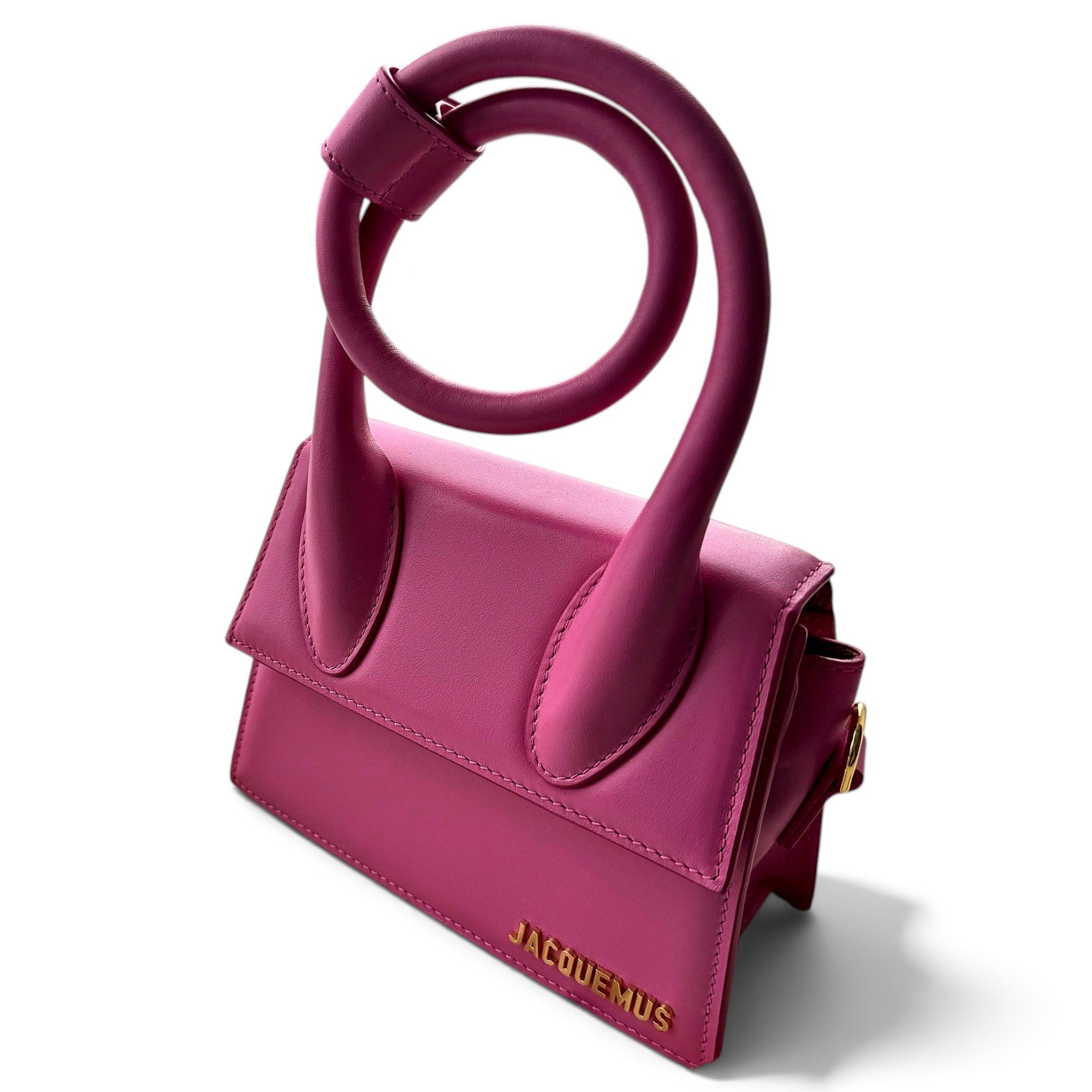 Jacquemus Le Chiquito Noeud leather handbag