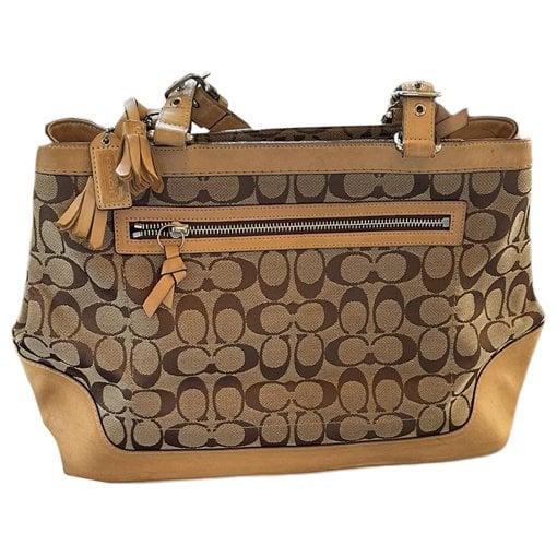 Leather handbag