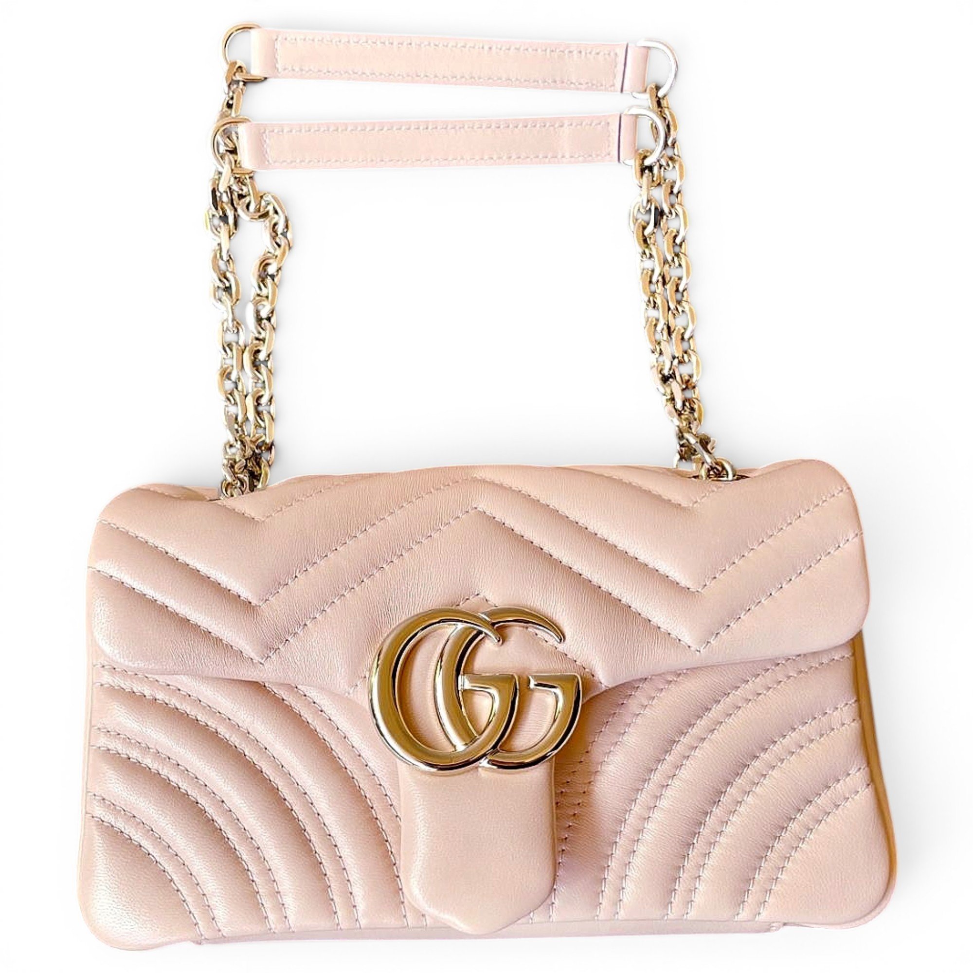 GG Marmont Flap leather handbag