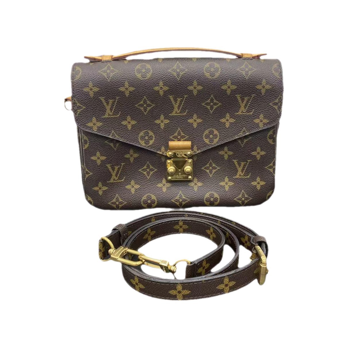 Metis leather crossbody bag
