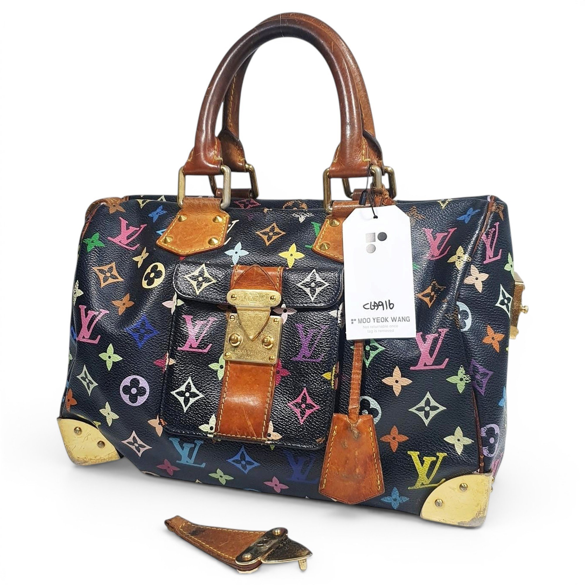 Leather tote