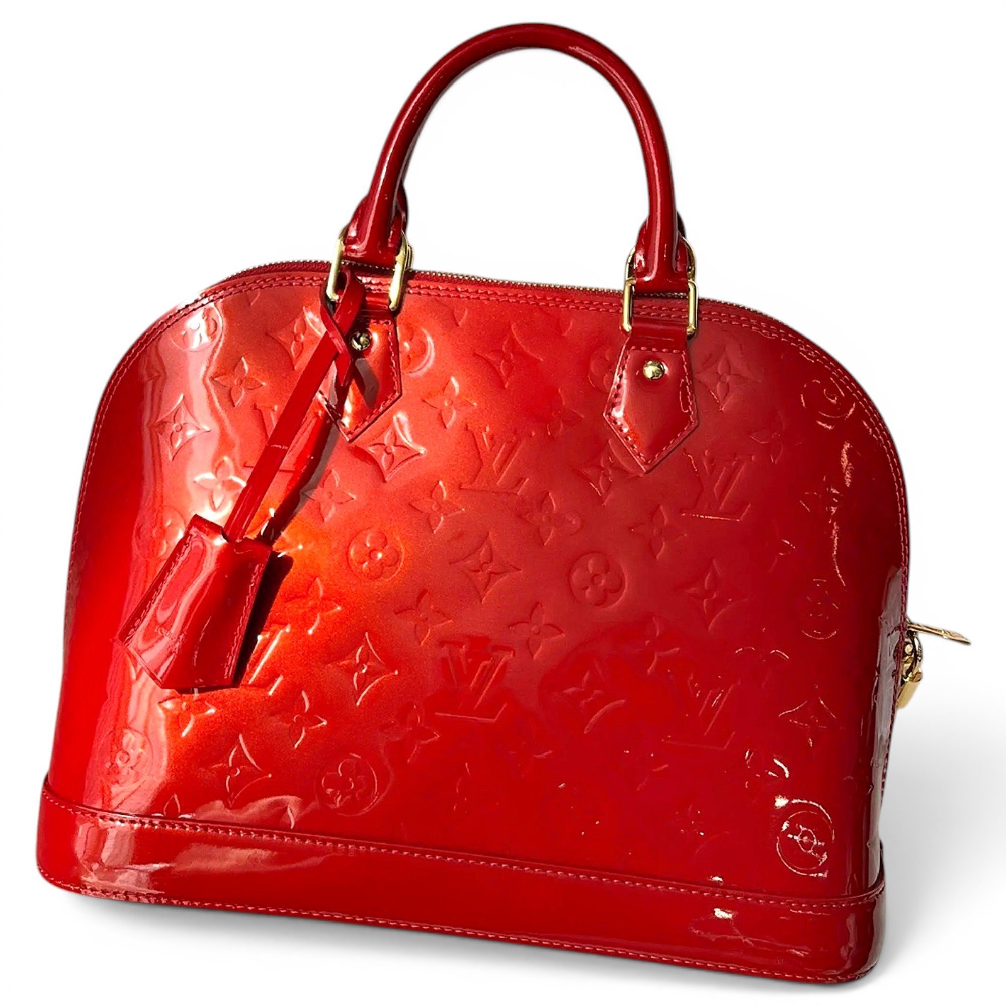 Alma patent leather handbag