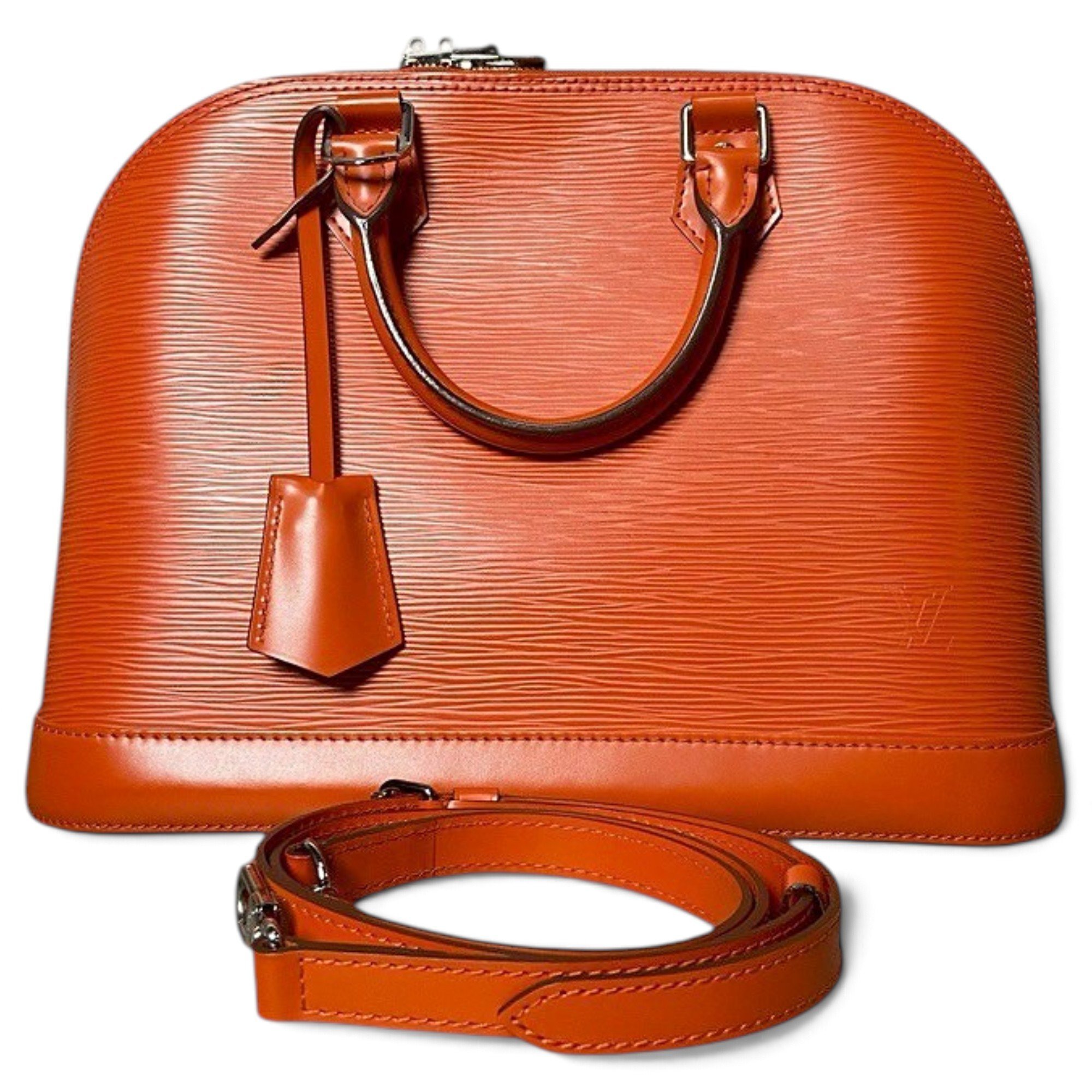 Alma leather handbag
