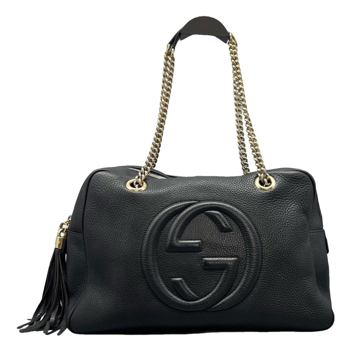 Soho Double Chain leather handbag