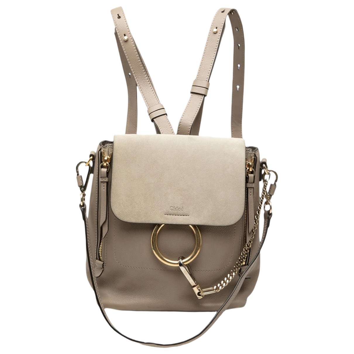 Faye leather handbag