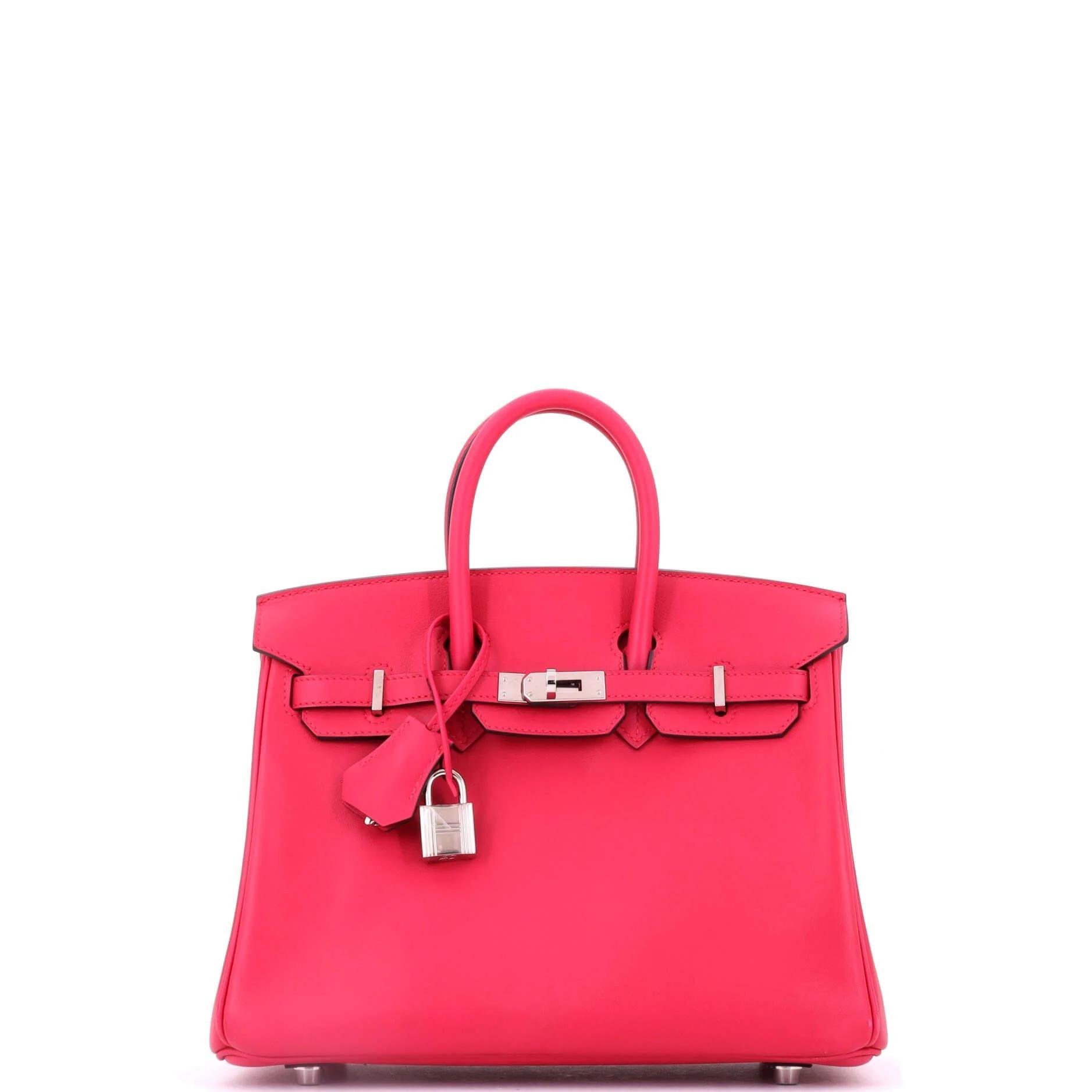 Birkin 25 leather tote