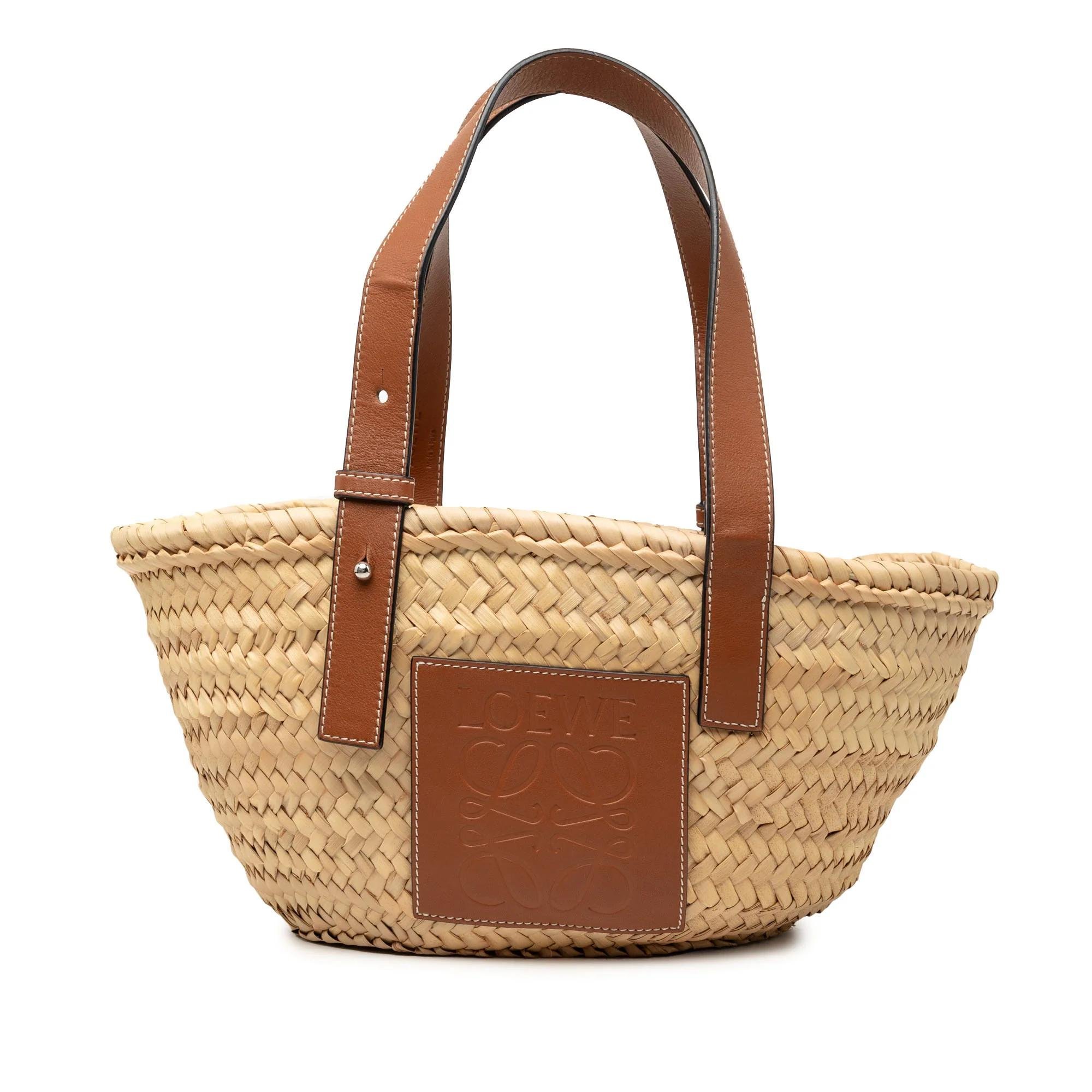 Anagram leather tote