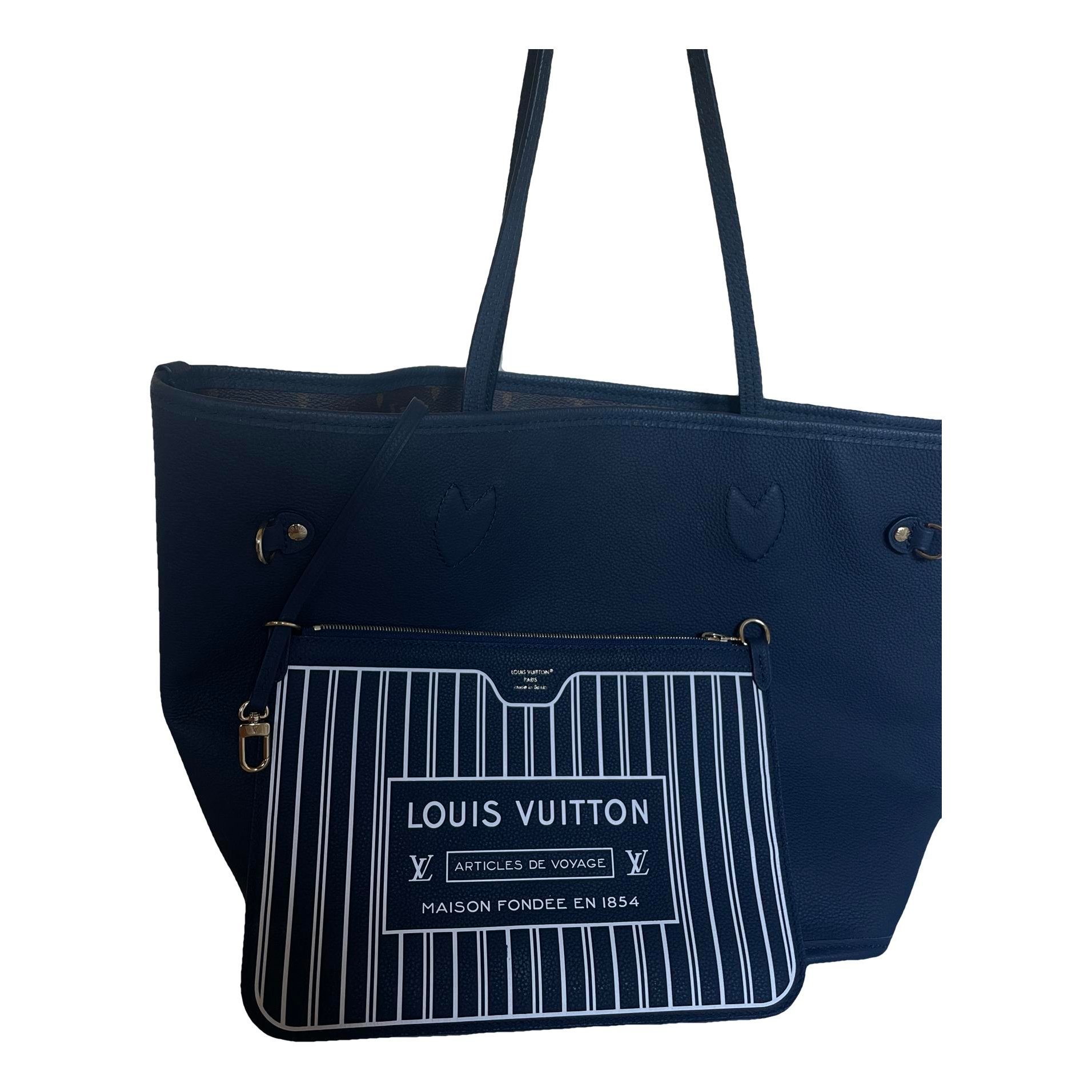 Neverfull leather tote