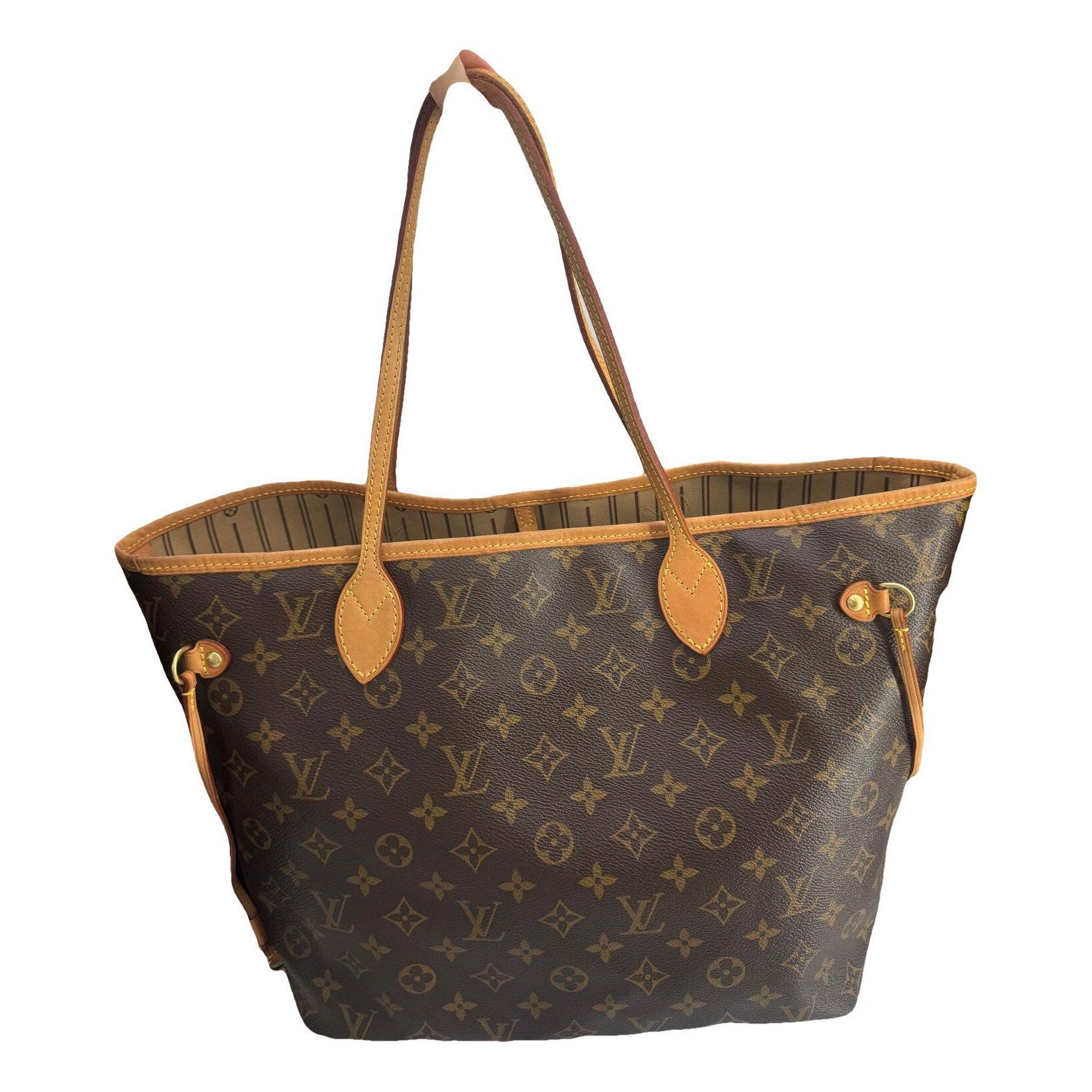 Neverfull leather tote