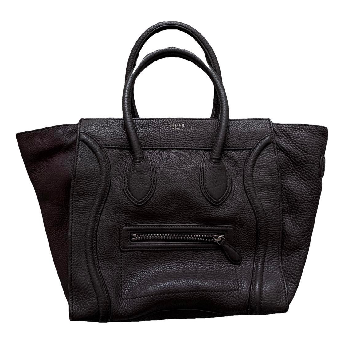 Luggage leather handbag