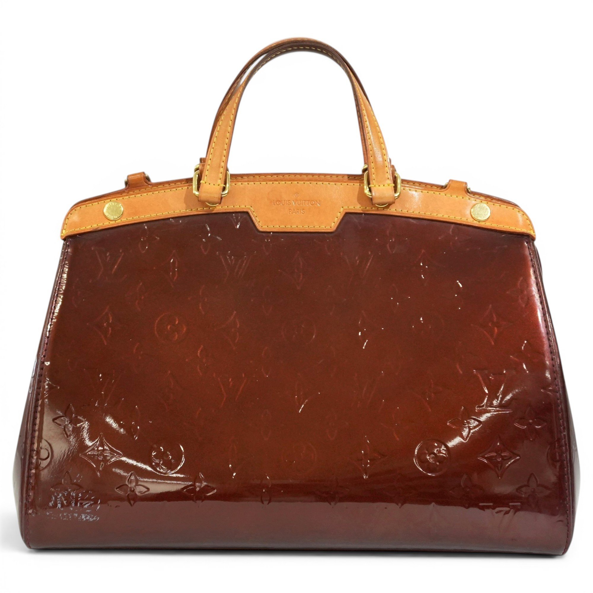Bréa leather handbag