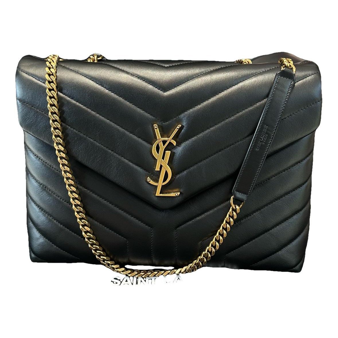 Loulou leather handbag