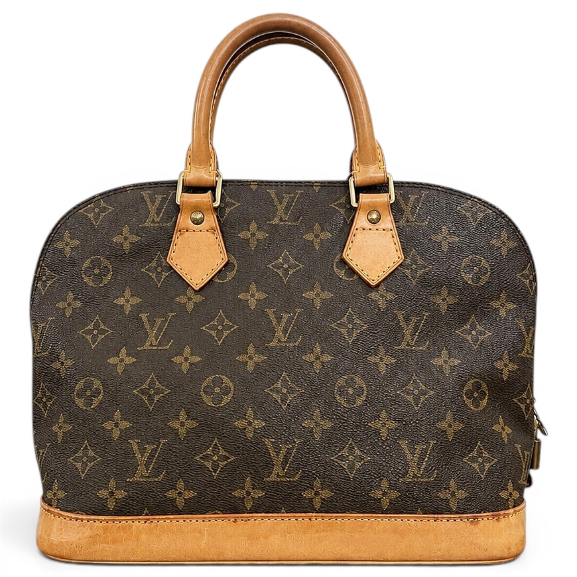 Alma leather handbag