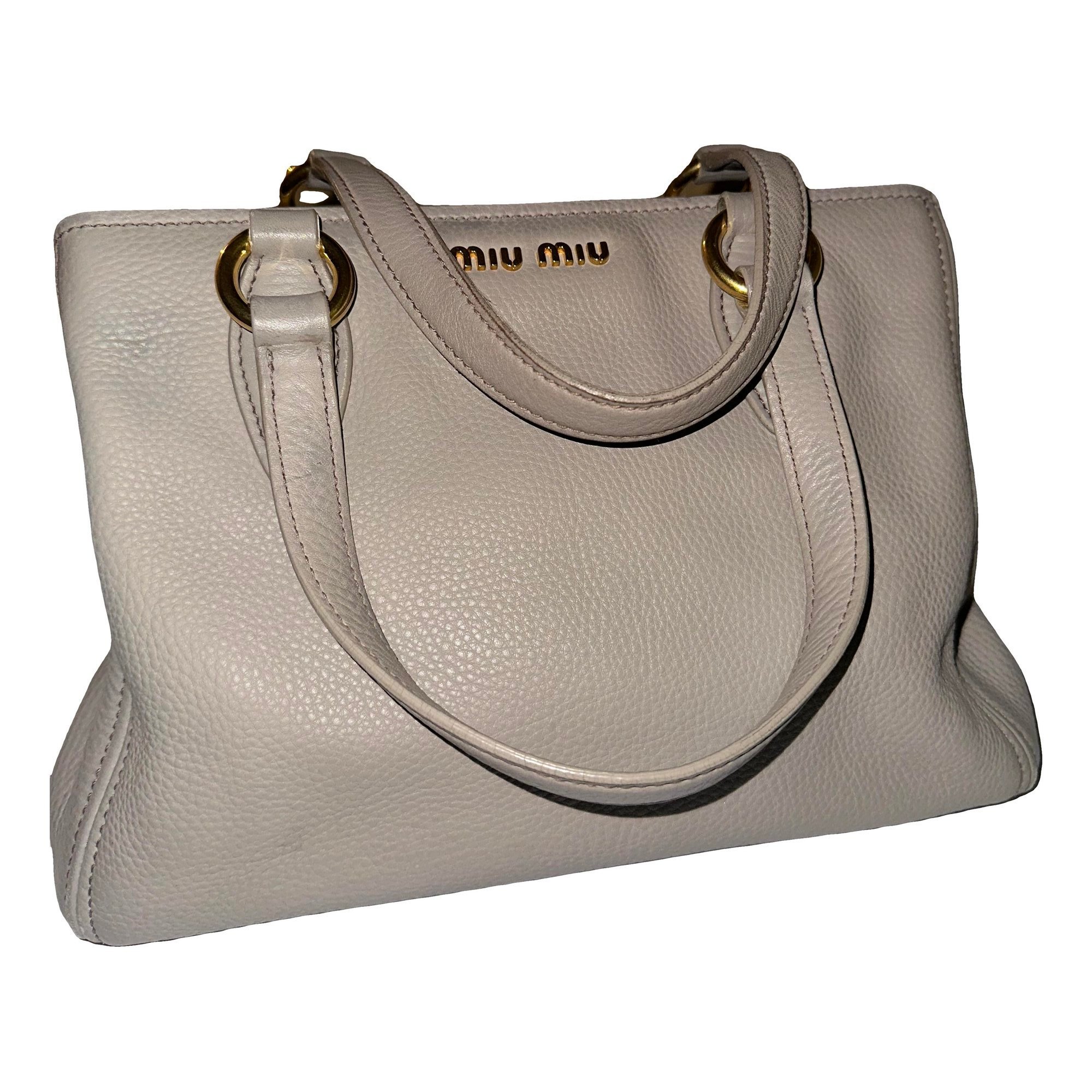 Vitello leather handbag