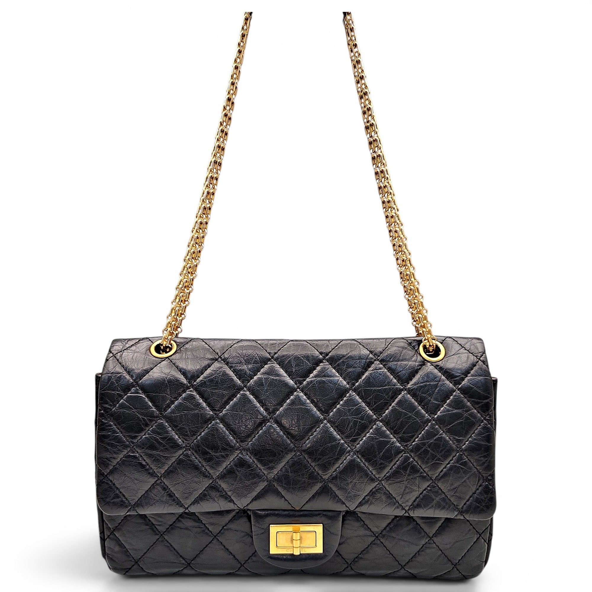 2.55 leather handbag