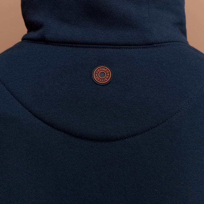 네이비 Hermès Fit 스웨트셔츠