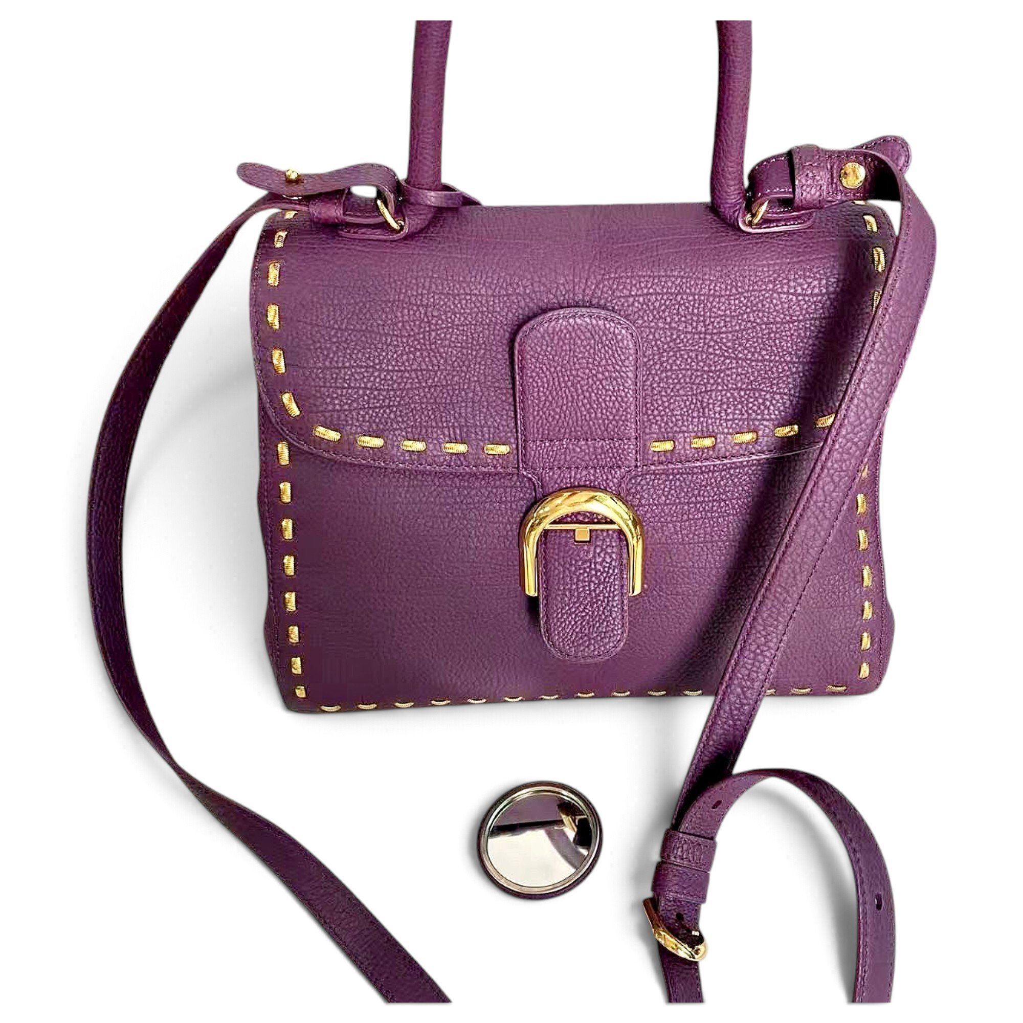 Brillant leather handbag