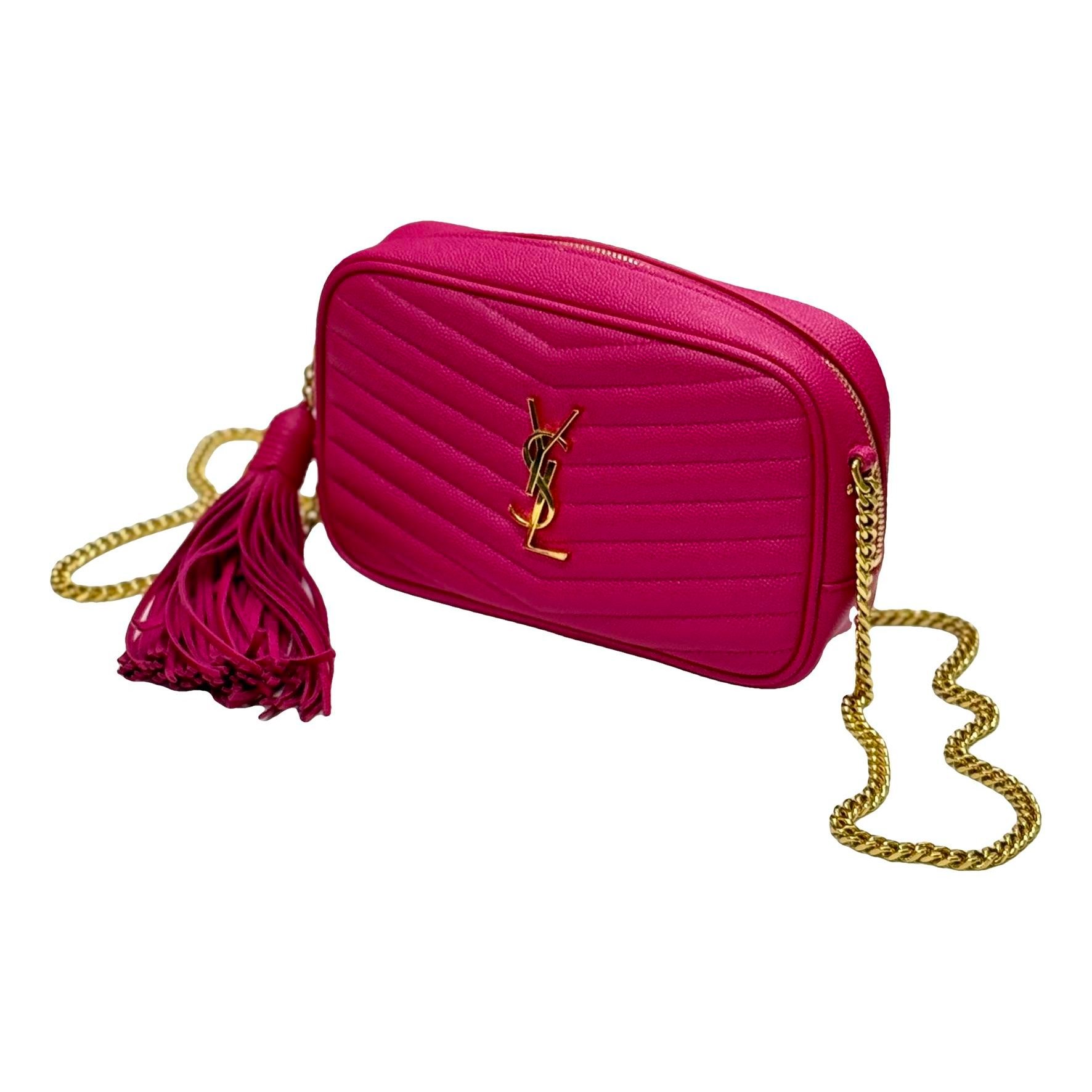 Camera Lou leather handbag